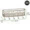 mDesign Metal Wall Mount Entryway Storage, Mail Sorter Basket
